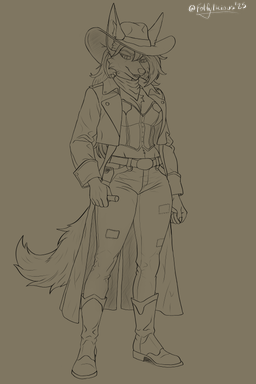 Siobhan as Kissing Kate Barlow by Folfylicious